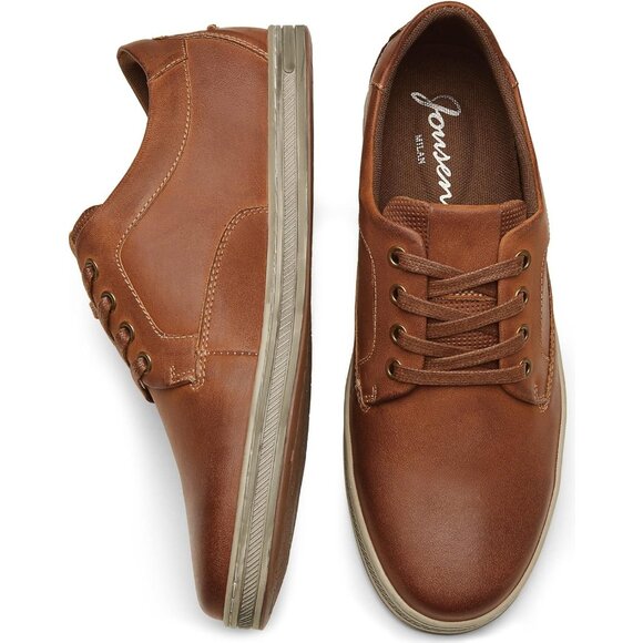 JOUSEN Men's Amy5100aca-redbrown Fashion Classic Retro Synthetic Casual Sneaker - Picture 4 of 7